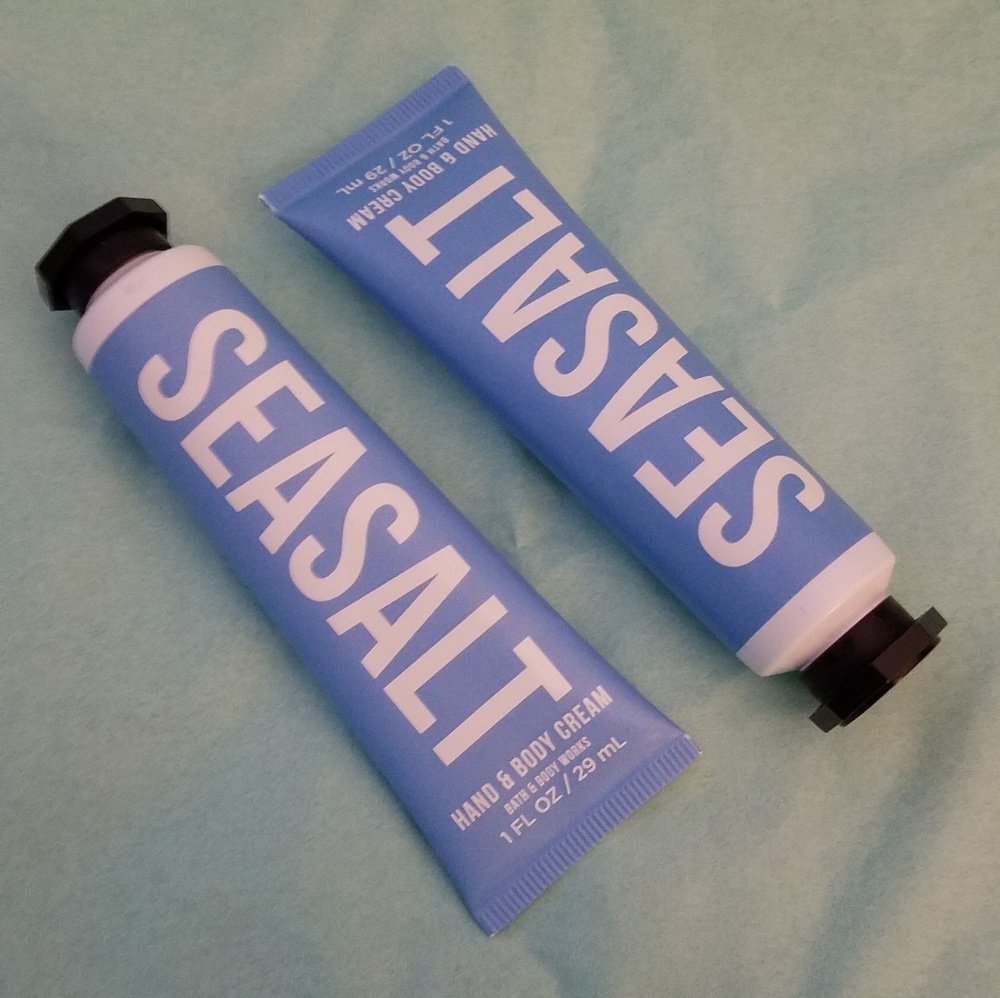 2 Bath & Body Works Sea Salt Hand Cream